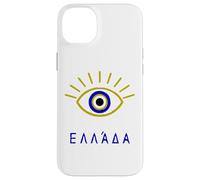 Mauvais œil Grec et « Grèce » écrits en Langue Grecque Coque pour iPhone 14 Plus