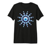 Mauvais Œil Œil Grec Nazar Amulette Evil Eye T-Shirt Haut de Gamme