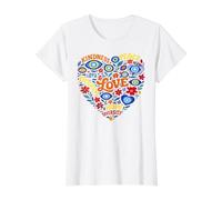 Mauvais œil Turc Paix gentillesse Amour Espoir diversité T-Shirt Graphique avec Valeur