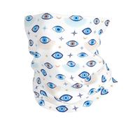 Mauvais Œil Unisexe Foulard Anti-Solaire Cache Cou Élastique Tour De Cou pour Hiver Yoga Vélo Moto