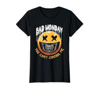 Mauvais Lundi tu ne Peux Pas me contrôler T-Shirt Graphique avec Valeur