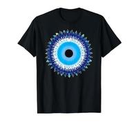 Mauvais Oeil Protection Amulette Oeil Grec Nazar Evil Eye T-Shirt Graphique avec Valeur