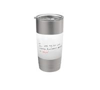 Mauvaise communication Malentendu Gobelet isotherme en acier inoxydable double paroi