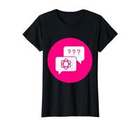 Mauvaise Communication Malentendu T-Shirt Graphique avec Valeur, Femme, Noir, S