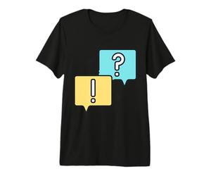 Mauvaise Communication Malentendu T-Shirt Haut de Gamme