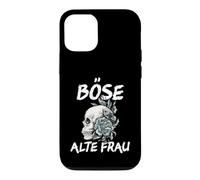 Mauvaise Femme Vintage tête de Mort avec Inscription Sarcastique. Coque pour iPhone 12/12 Pro