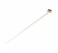 Mauvaise Herbe Supprimer Brosse Suceur Plat Rainures Nettoyer en Acier avec Tige