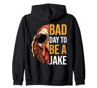 Mauvaise journée pour être Un Jake Turkey Hunting Tom Turkey Outdoorsman Sweat à Capuche