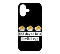 Mauvaise journée pour être Un œuf farci Joyeux Thanksgiving Coque pour iPhone 17