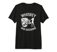Mauvaises décisions du Whisky T-Shirt Haut de Gamme
