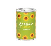 Mauvaises Graines - Graines de Soleil Tournesol - Kit de Tournesol à Semer en Boîte - Idée Cadeau Original Amis Famille pour Anniversaire, Retraite - Ultra Simple à Utiliser - 100% Fabriqué en France