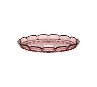 Guzzini – Grand plateau rond "Vanity" – Mauve – Bio-based SAN et Bio-based SMMA – TERRE