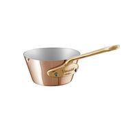 Mauviel M'Minis Mini Sauteuse évasée Cuivre & Inox avec Bord Verseur & Manche Bronze 3,54 Pouces Fabrication Française