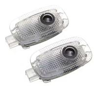 MAUXpIAO Lumière de bienvenue de porte pour Mercedes Benz CLA Class C118 2019-2023 projecteur HD effet ombre sans décoloration éclairage de courtoisie accessoires auto rewf/A/A