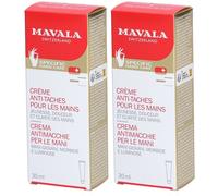 Mavala Crème Anti-Taches pour les Mains Pour La Peau 2x30 ml