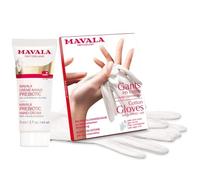 Mavala Crème Mains Prébiotic & Mavala Gants Coton - Lot de 2 Soins Mains - Hydrate, Répare & Protège les Mains Sèches avec Action Renforcée Pendant la Nuit