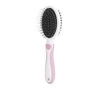 Mavala Double face chien chat peignes de Massage toilettage épilation perte brosse (Pink)