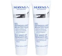 Mavala Gel Démaquillant pour les Yeux 2x50 ml