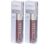 Mavala Lip Gloss - Nougat Rouge(S) À Lèvres 2x6 ml