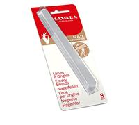 Mavala - Lot de 8 Limes à Ongles - Accessoires Manucure en Bois Fin Émerisé - Spécialement Adapté Ongles Fragiles - 2 Grains Différents: Rugueux et Fins - 8pcs