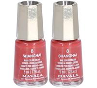 Mavala Mini Color Vernis à Ongles Crème Shanghai À New 2x5 ml
