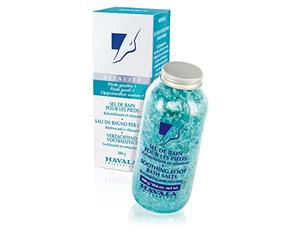Mavala - Sel de Bain pour les Pieds - Sel Rafraîchissant et Relaxant de la Mer Morte - Vertus Apaisantes, Vivifiantes - Parfum Agréable - Idéal Avant Pédicure - 300g