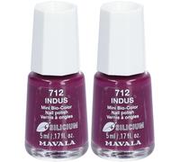 Mavala VERNIS À ONGLES Mini Bio-Color's Indus Vernis Ongles New 2x5 ml