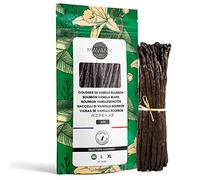 Mavany - 10 Gousses de VANILLE DE MADAGASCAR/BOURBON - Qualité gourmet sélectionnée pour la PÂTISSERIE/CUISINE - Taille 14 à 16 cm 25 grammes environ - Emballage dans un sachet fraîcheur refermable