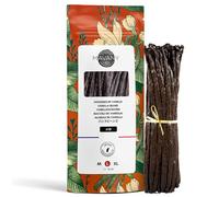 Mavany - 15 Gousses de vanille Bourbon grand cru de Madagascar - Sélection de qualité gourmet pour la pâtisserie/cuisine - Grande taille 17 à 18 cm