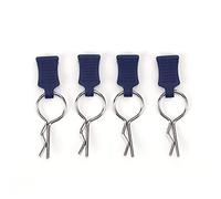 Mavaol 1/5 1/8 RC carrosserie coque pince broche support de fixation ensemble accessoires pièces adaptées pour Traxxas (Dark Blue)
