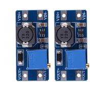 Mavaol 2 pièces Module élévateur de Tension DC à DC Module d'alimentation convertisseur de suralimentation réglable 2A