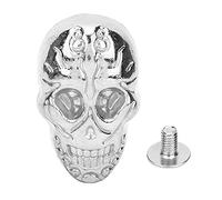 Mavaol 20 pièces bricolage 15.66x25.24mm Punk clouté Rivet gothique ornements/accessoires de chaussures (88 ghost head silver)
