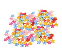 Mavaol 200 pièces boutons durables pas facile à décolorer mignon Portable largement Application mignon bouton en résine pour la couture (19MM)