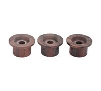 Mavaol 3 pièces Boutons de Guitare électrique Capuchon dôme en Palissandre GD414 pour Le réglage du Volume de tonalité des Basses