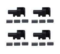 Mavaol 4 ensemble buse d'essuie-glace adapté pour P2S P2S Combo imprimante 3D PLA plastique Silicone buse nettoyage brosse ensemble