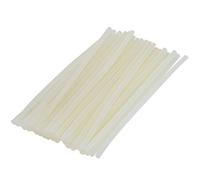 Mavaol 50 pièces bâtons de colle thermofusible haute viscosité EVA bricolage Super colles (7×220mm transparent (suitable for 20W small glue)