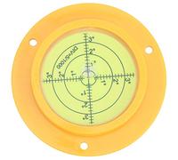 Mavaol 90x17mm outil de mesure bulle de niveau rond avec échelle pour Balance de plate-forme de caméra