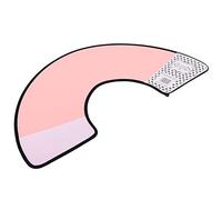 Mavaol ABS Mat Double Face Crochet Boucle Protection pour Animaux de Compagnie Collier de Cou Cercle Garde Collier Anneau