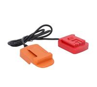 Mavaol Adaptateur de Batterie AEG 18 V, rallonge de 1,6 m, ABS résistant aux Chocs, Accessoire pour Outil électrique Longue portée pour Une Utilisation Confortable et Une Fixation