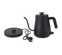 Mavaol Bouilloire électrique à col de cygne 1 L à ébullition rapide, bouilloire à verser sur le café et le thé avec bec verseur en acier inoxydable finition mate pour brassage à