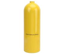 Mavaol Bouteille de plongée 4L, Petite Bouteille d'oxygène Portable pour la plongée de Sauvetage et d'excursion, Source d'air de Secours (Jaune)