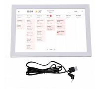 Mavaol Calendrier numérique 10,1 Pouces Écran Tactile HD Calendrier Intelligent avec Tableau des tâches ménagères Planning mensuel hebdomadaire pour Bureau à Domicile