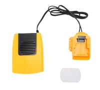 Mavaol Chauffage d'appoint portable adapté pour DCB208 Li Ion alimenté par batterie, chauffage thermostatique intelligent, désembueur, dégivreur avec deux sorties USB
