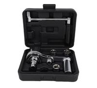 Mavaol Clé multiplicateur de torsion 1/2" Entraînement 1:16 Rapport de vitesse 40CR En acier allié Économie de travail Extracteur d'écrou de cosse avec douilles de 17 mm, 19 mm,