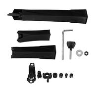 Mavaol - ensemble de garde-boue pour vélo de montagne, garde-boue avant et arrière à dégagement rapide, pour lutter contre les éclaboussures d'eau et la saleté (Noire)