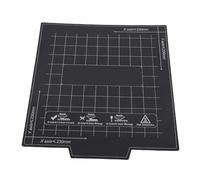 Mavaol Feuille d'autocollant de lit chauffant magnétique de Surface de construction d'impression 3D 235mm x 235mm