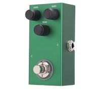 Mavaol Guitare Effet Overdrive pédale Mini Alliage d'aluminium avec Boutons de contrôle de tonalité de Niveau d'entraînement pour Basse électrique