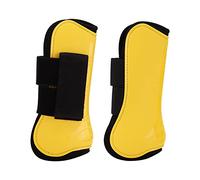 Mavaol Horse Tendon Boots 4 PCS Bottes de protection confortables et réglables pour le saut de cheval (A pair of large front legs)