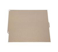 Mavaol Imprimante 3D PEI Plaque de construction adaptée pour Carbon Plate-forme texturée 2 faces Flexible amovible Lit chauffant Feuille de tapis d'impression 260 x 271 mm Doré