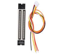 Mavaol - indicateur de niveau stéréo double 12, Module de compteur de niveau de vitesse de lumière réglable avec Mode AGC